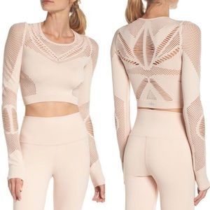 ALO Yoga Siren Long Sleeve Crop Top